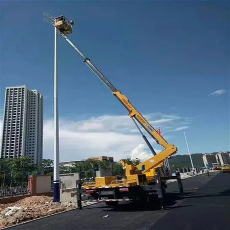 黄州维修路灯的曲臂升降车出租